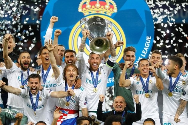 Real Madrid đang là đội vô địch cúp C1 nhiều nhất