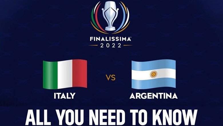 Đội tuyển Argentina và tuyển Italia là hai đội tham dự trận đấu Finalissima 2022